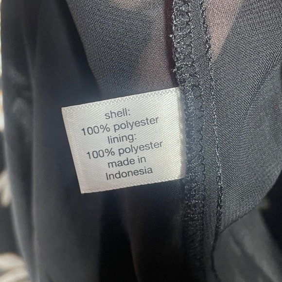 NEW Lane Bryant Shirt Womens 24 black brown floral blouse - Picture 7 of 11